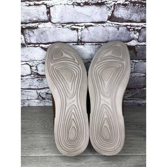 Clarks Collection Casual Oxfords Shoes Men's Size 10.5 US/44 EU Brown Leather - Picture 11 of 16